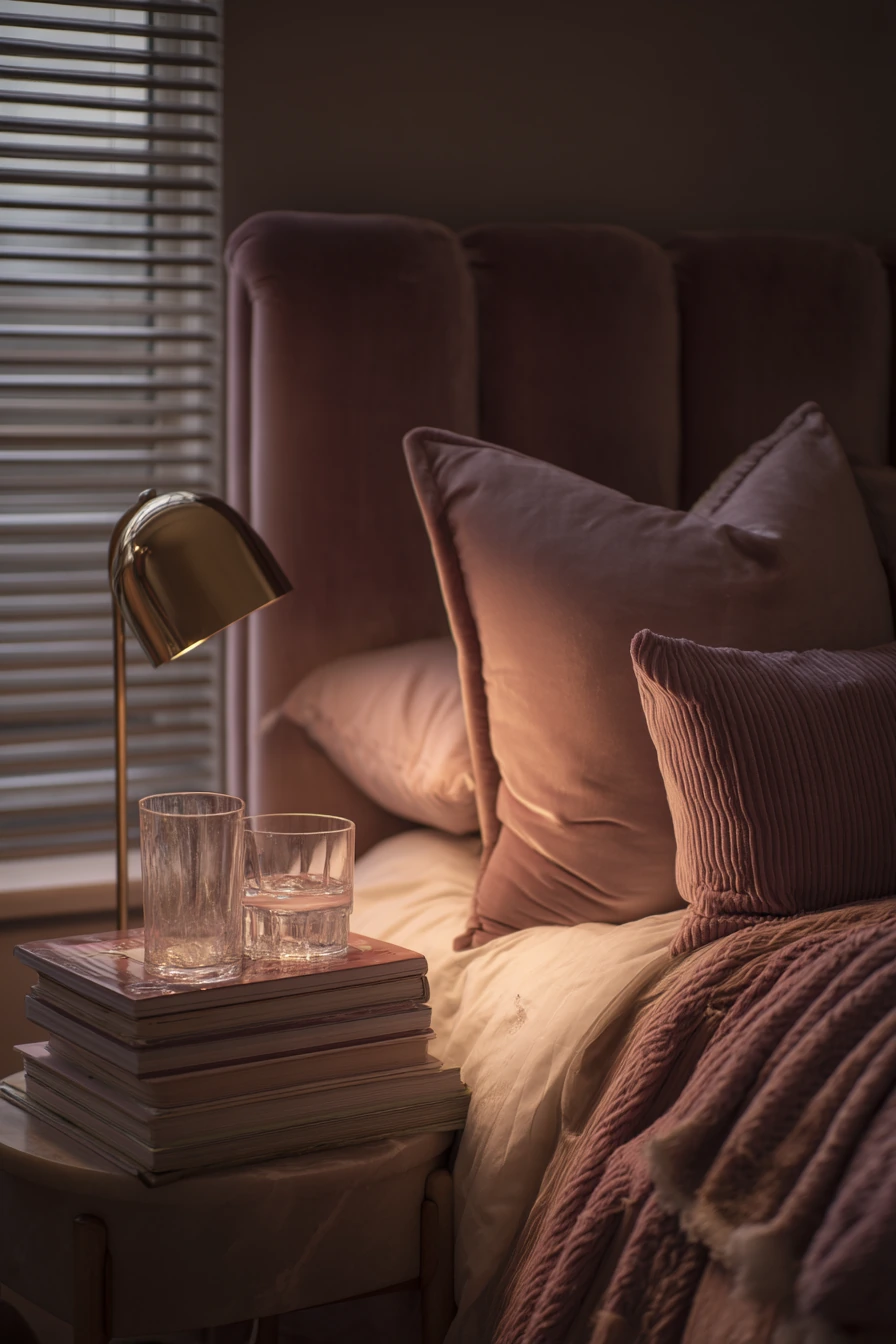 pink bedroom design 12