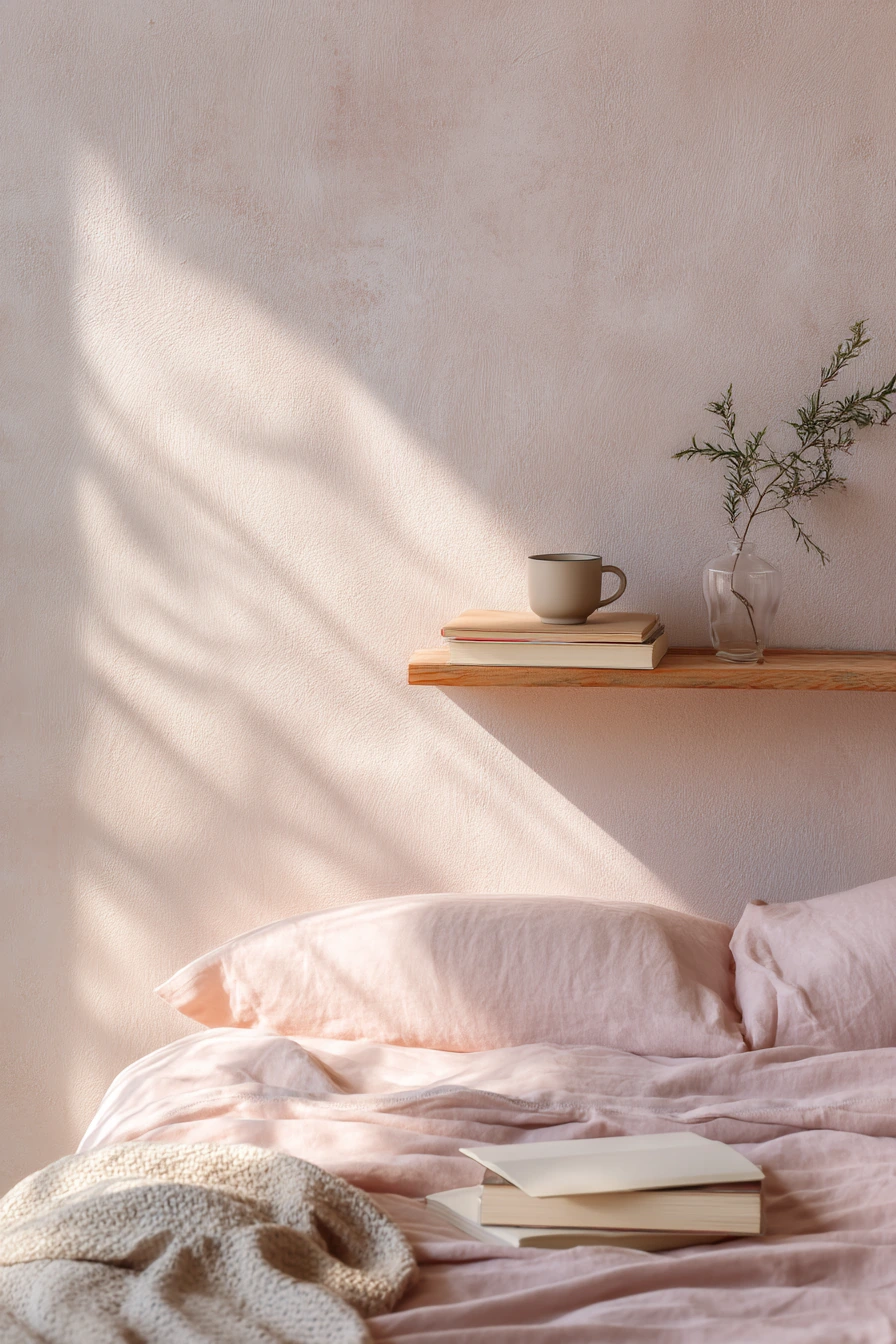 pink bedroom design 17