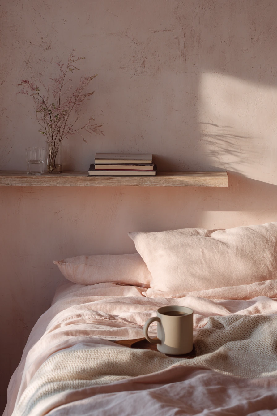 pink bedroom design 18