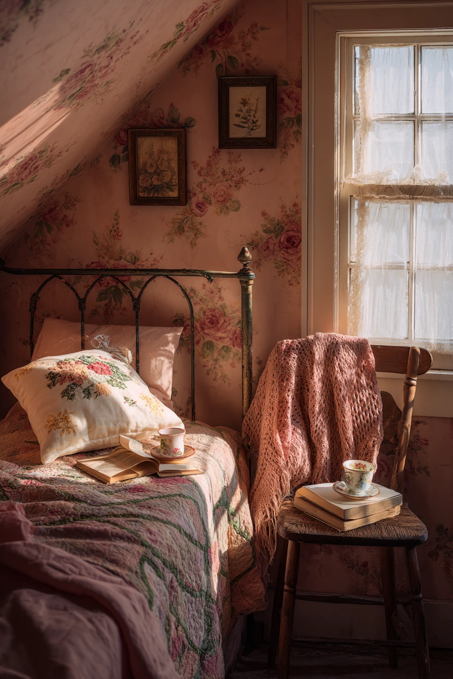 pink bedroom design 29