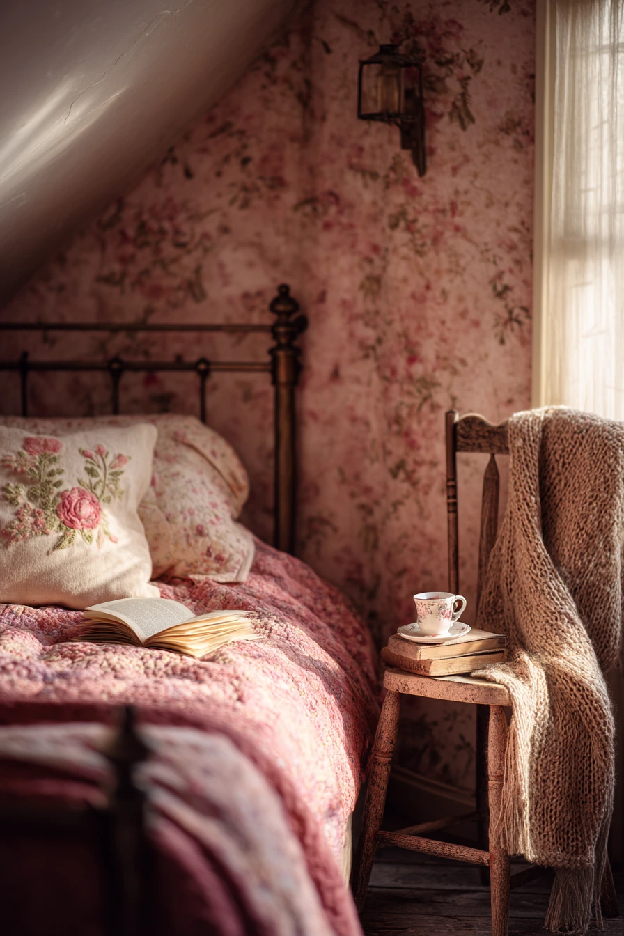 pink bedroom design 31