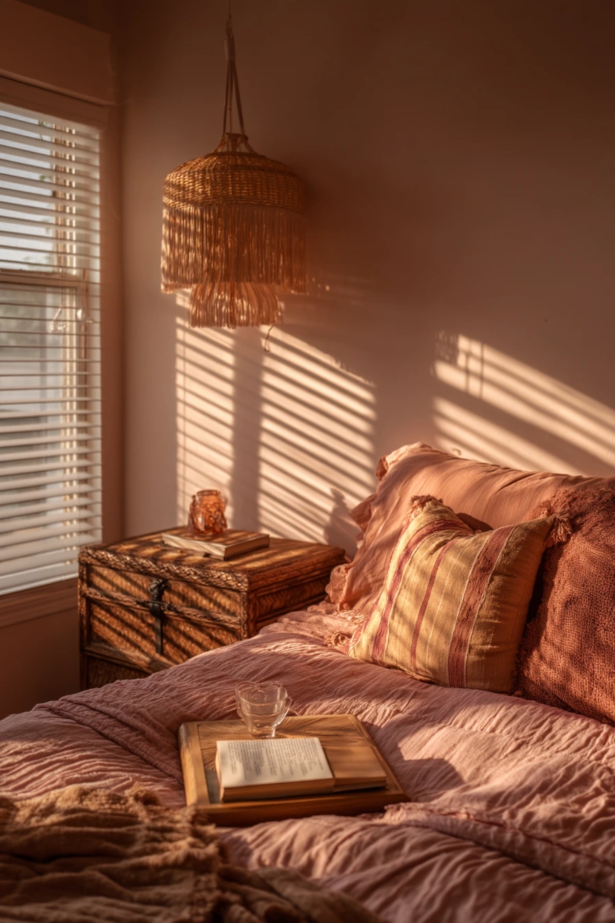 pink bedroom design 39