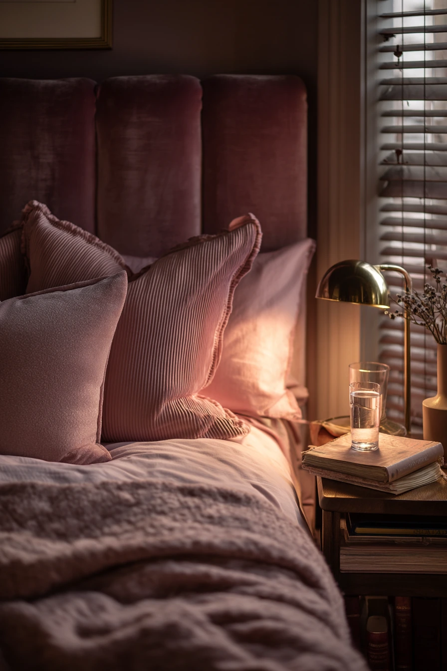 pink bedroom design 9