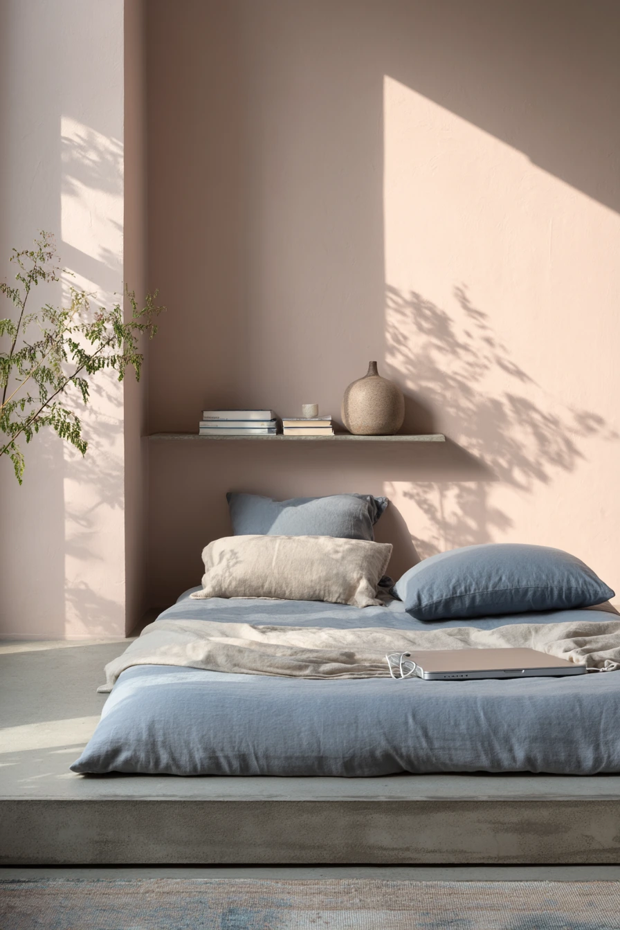 pink blue bedroom 20