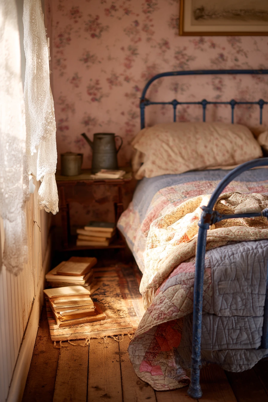 pink blue bedroom 23