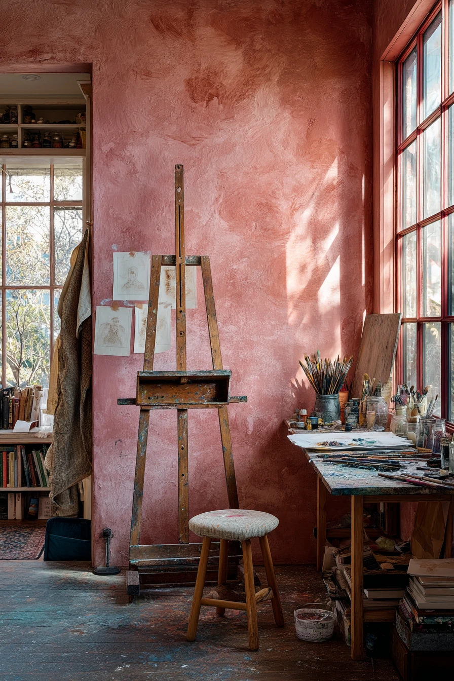 pink paint ideas 36