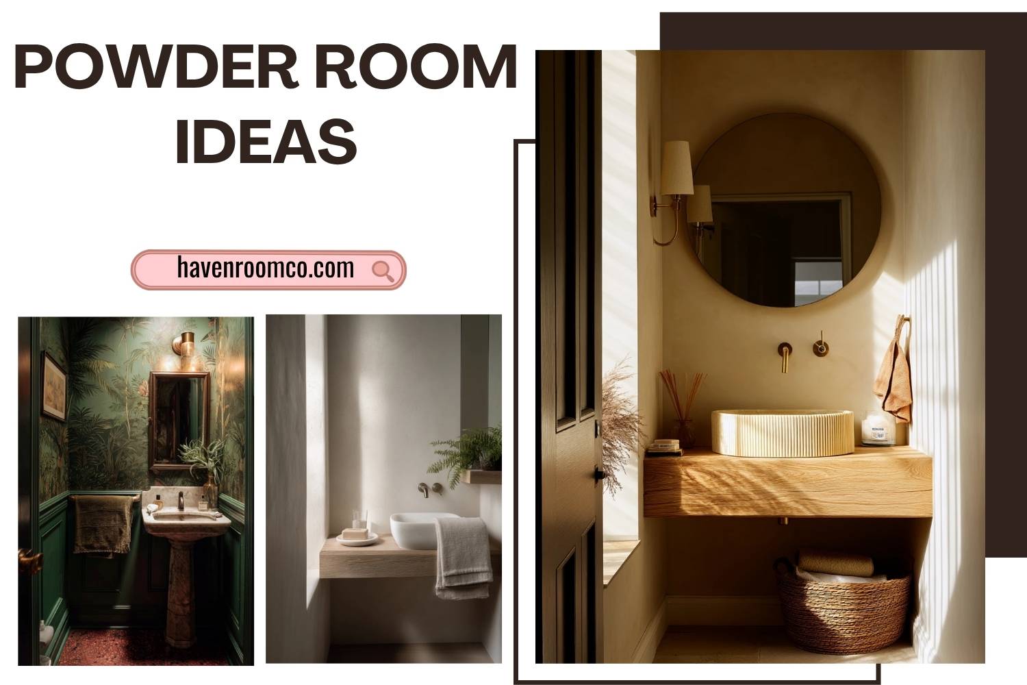 powder room ideas