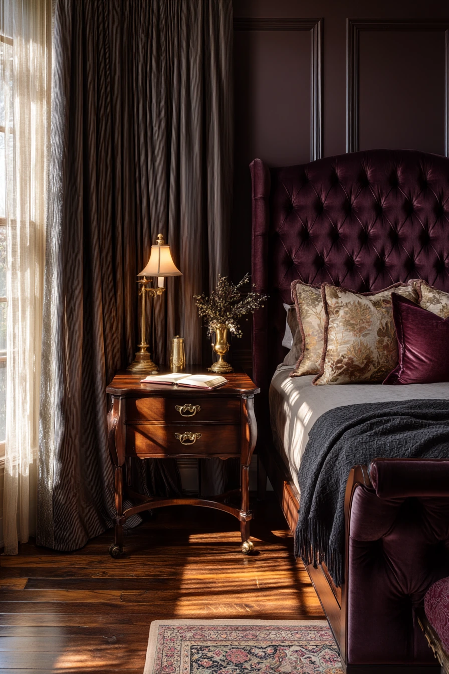 purple bedroom design 30
