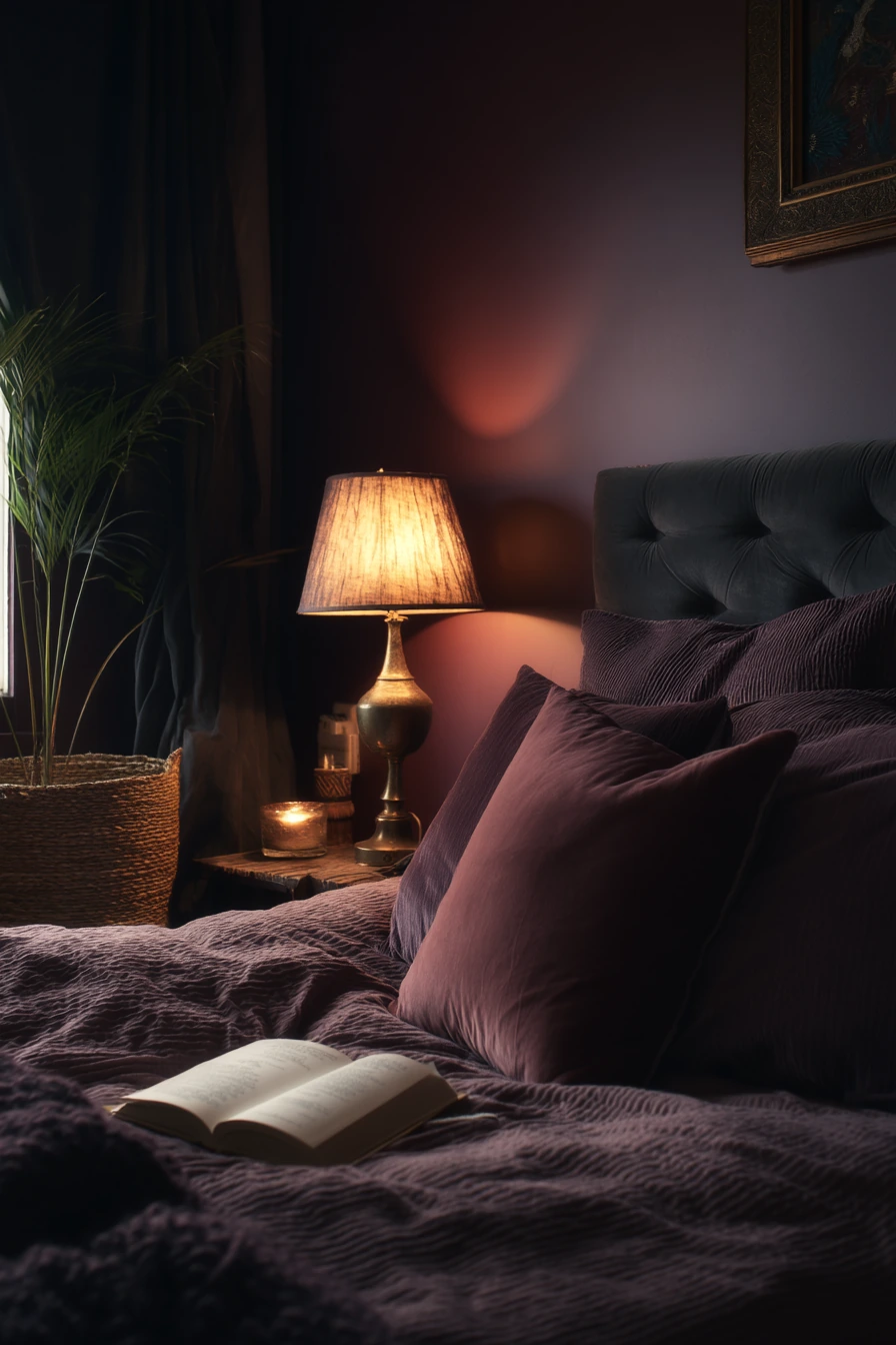 purple bedroom design 6