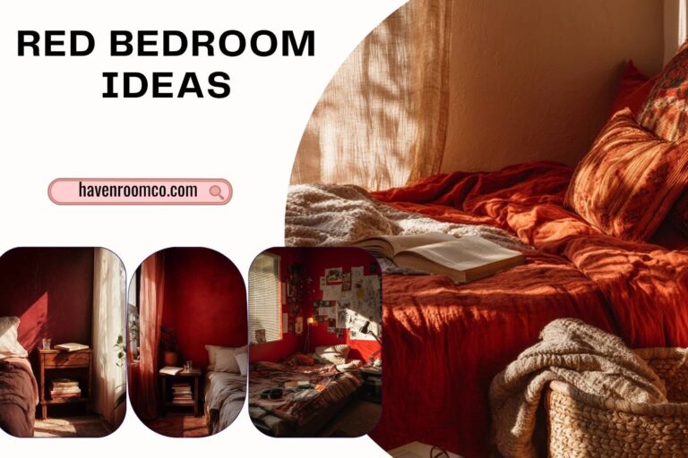 red bedroom ideas
