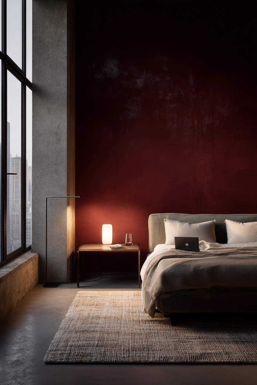 red bedroom ideas 24