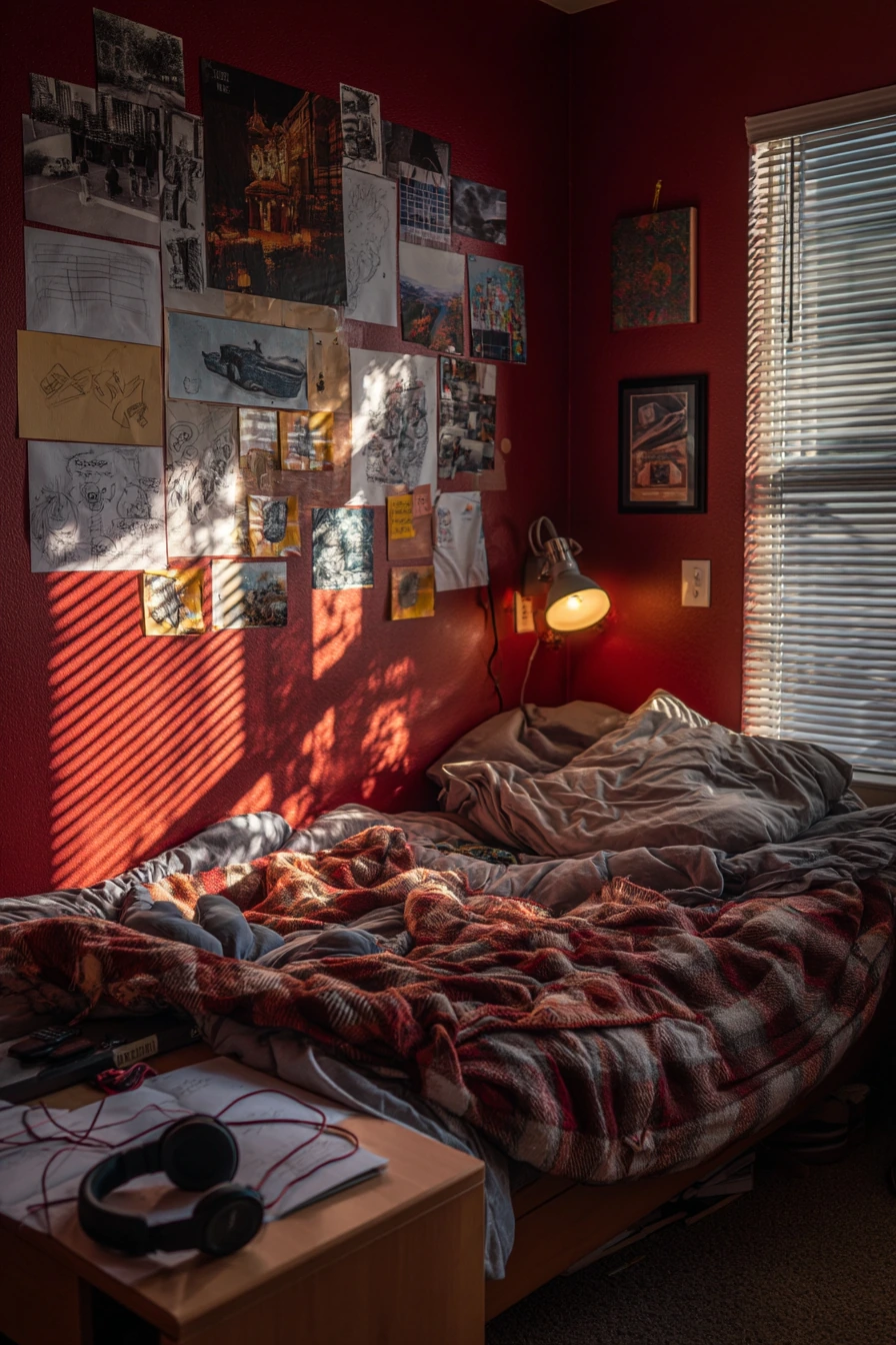 red bedroom ideas 29