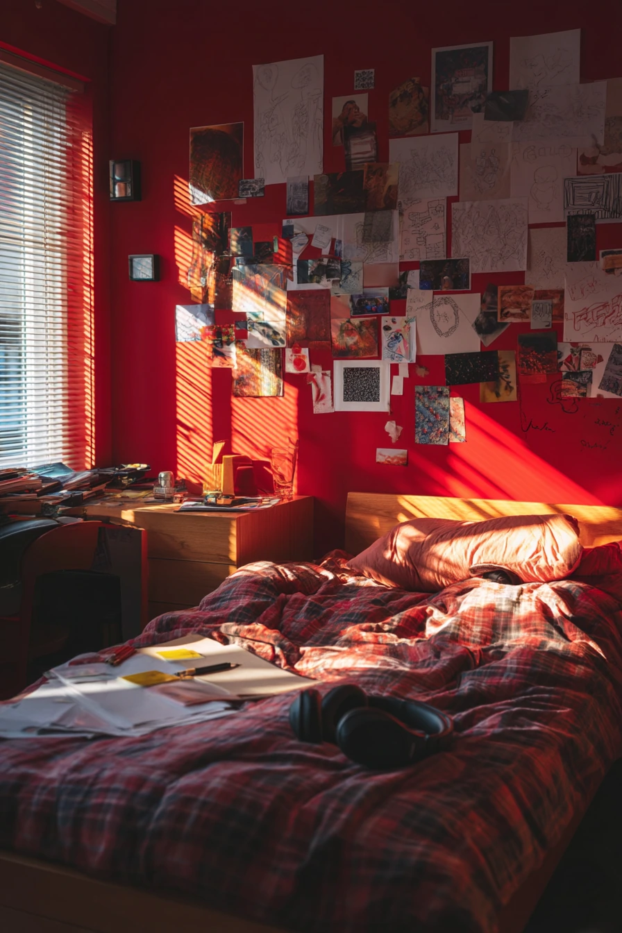 red bedroom ideas 31