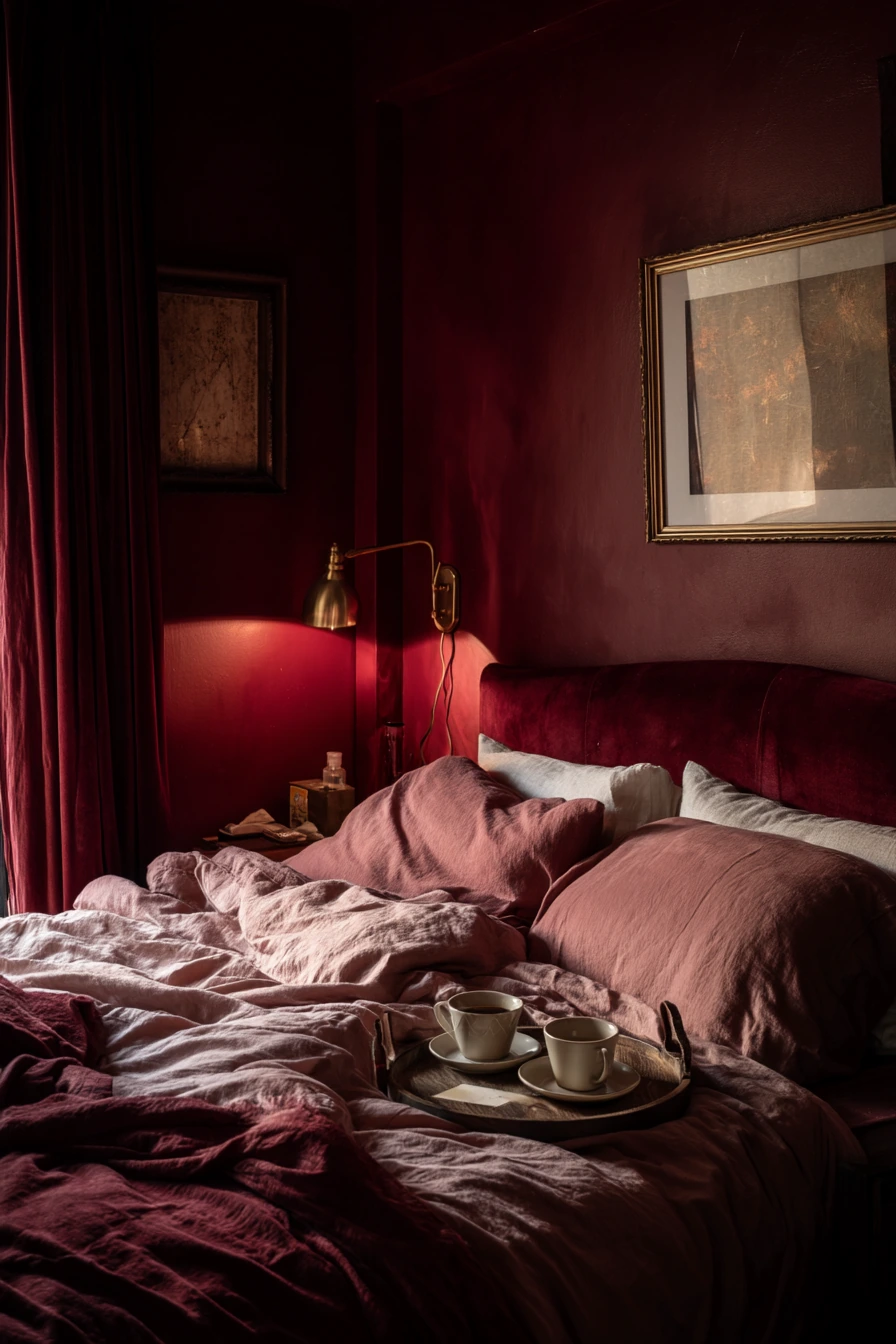 red bedroom ideas 5