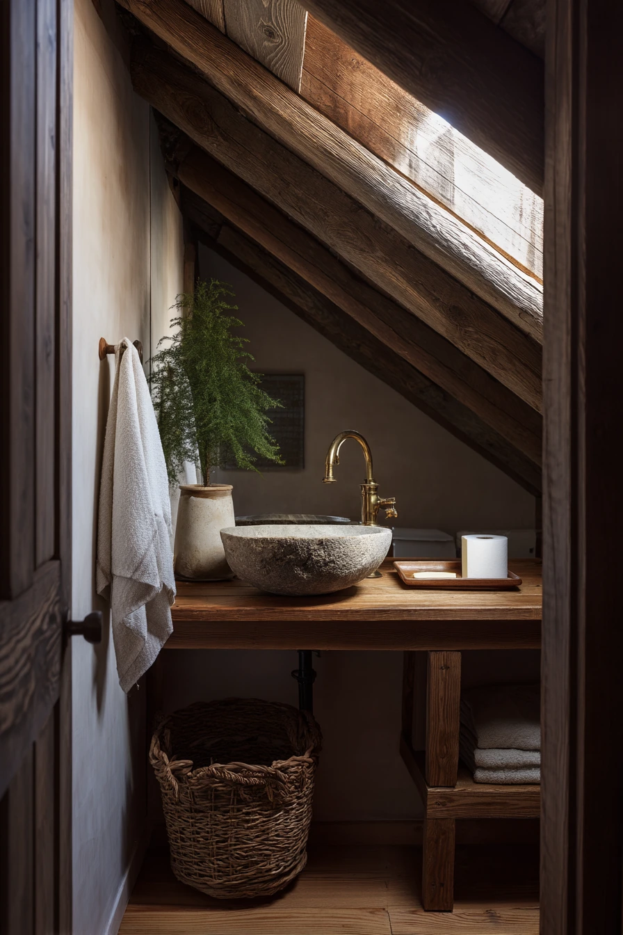 rustic bathroom ideas 14