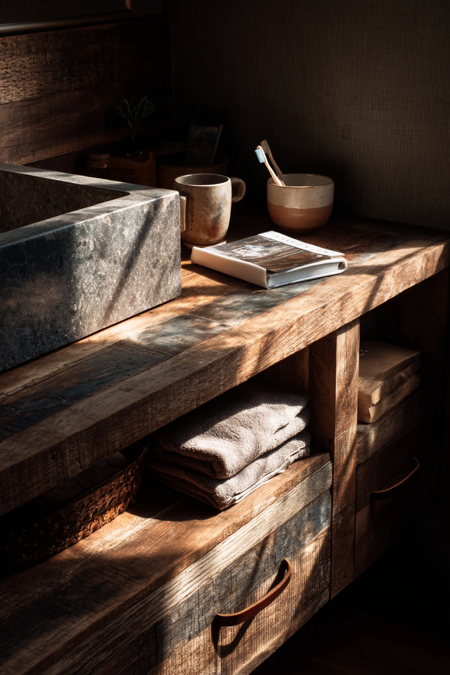 rustic bathroom ideas 17