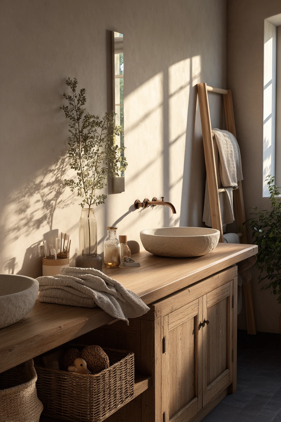 rustic bathroom ideas 22