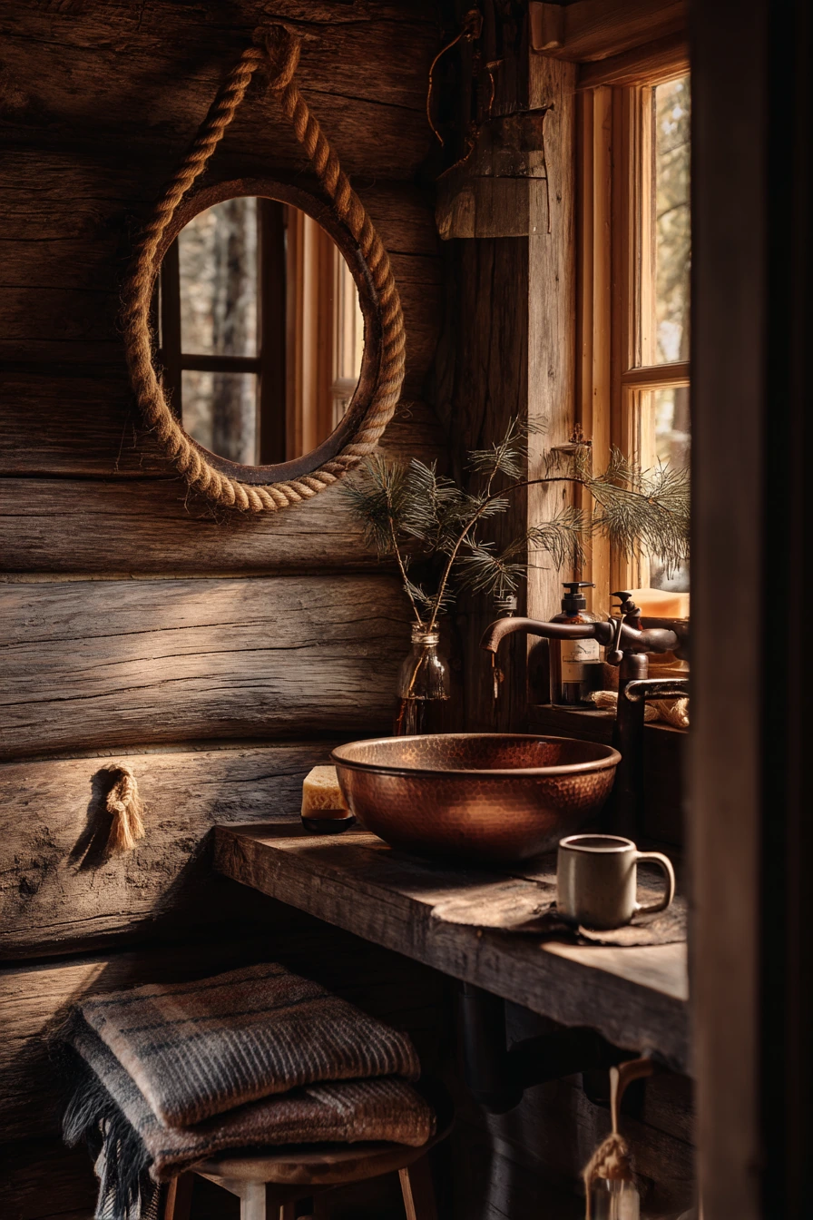 rustic bathroom ideas 28