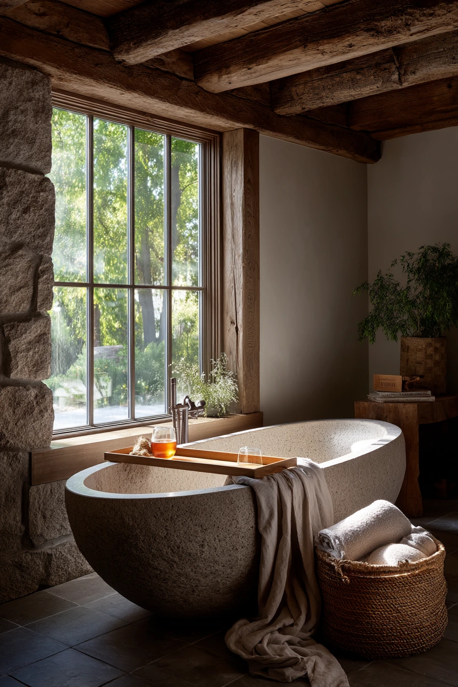 rustic bathroom ideas 30