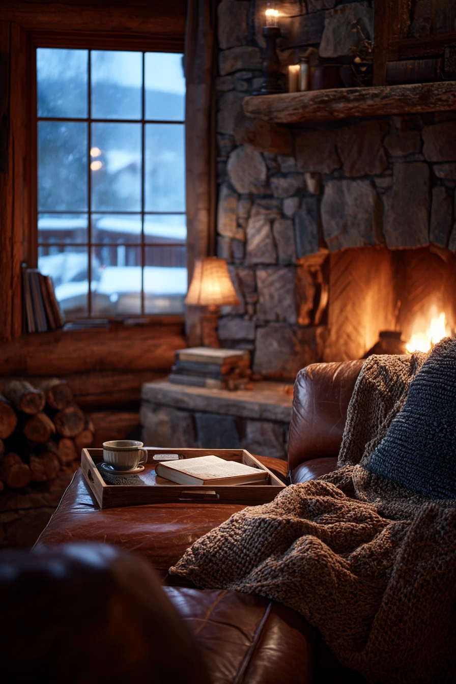 rustic living room ideas 29