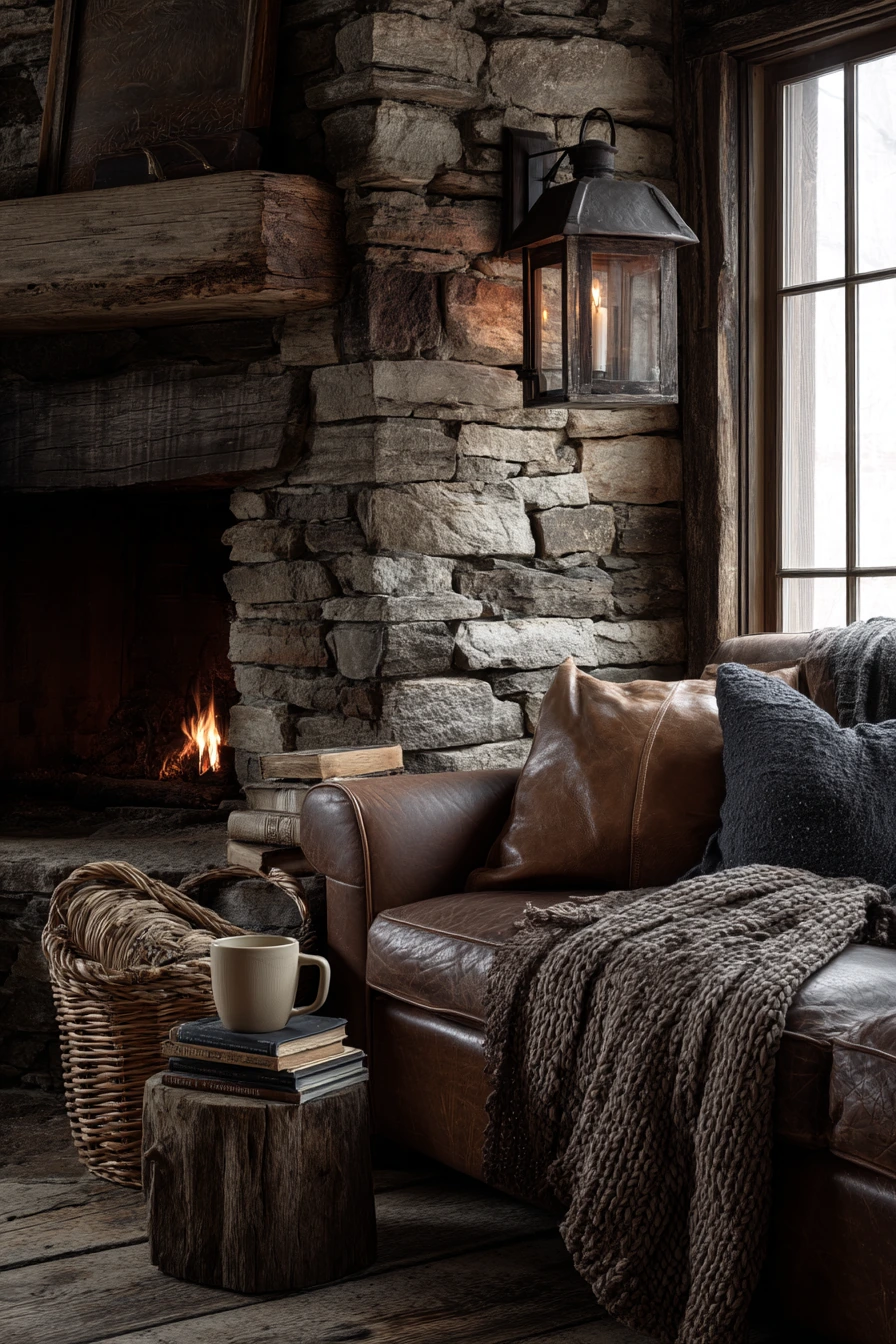 rustic living room ideas 4