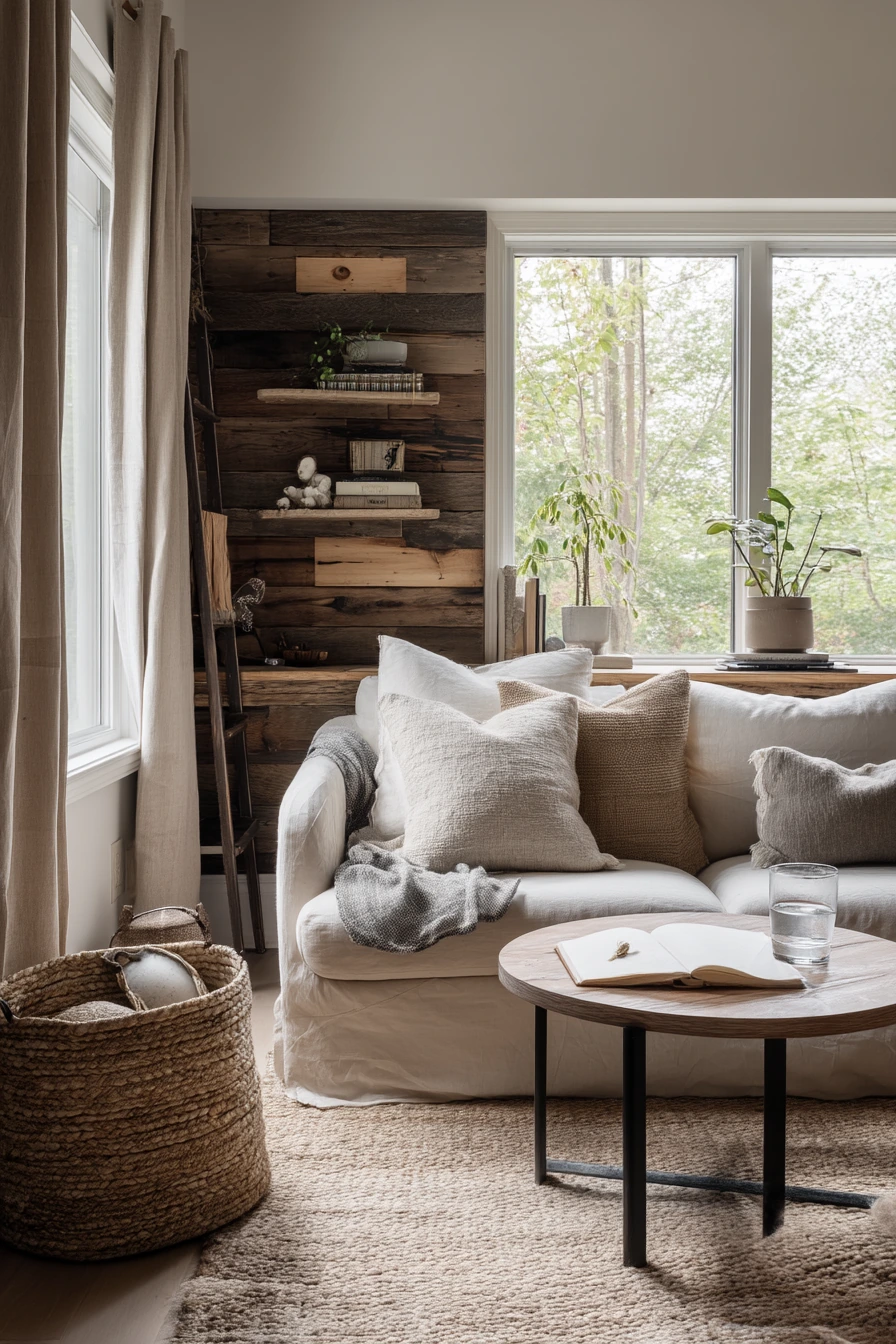 rustic living room ideas 9