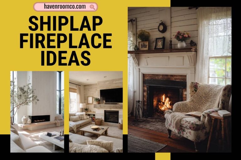 shiplap fireplace ideas