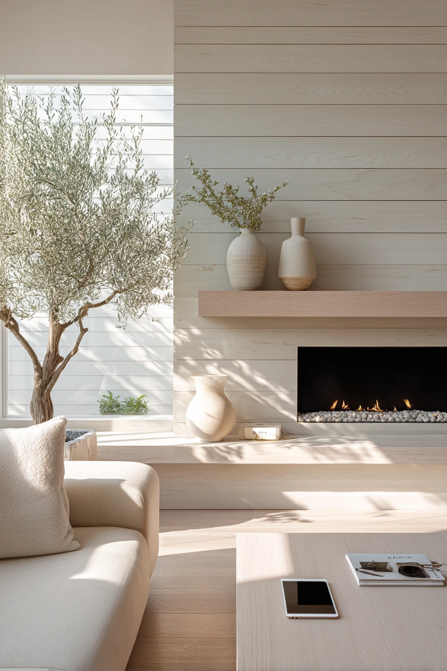 shiplap fireplace ideas 11