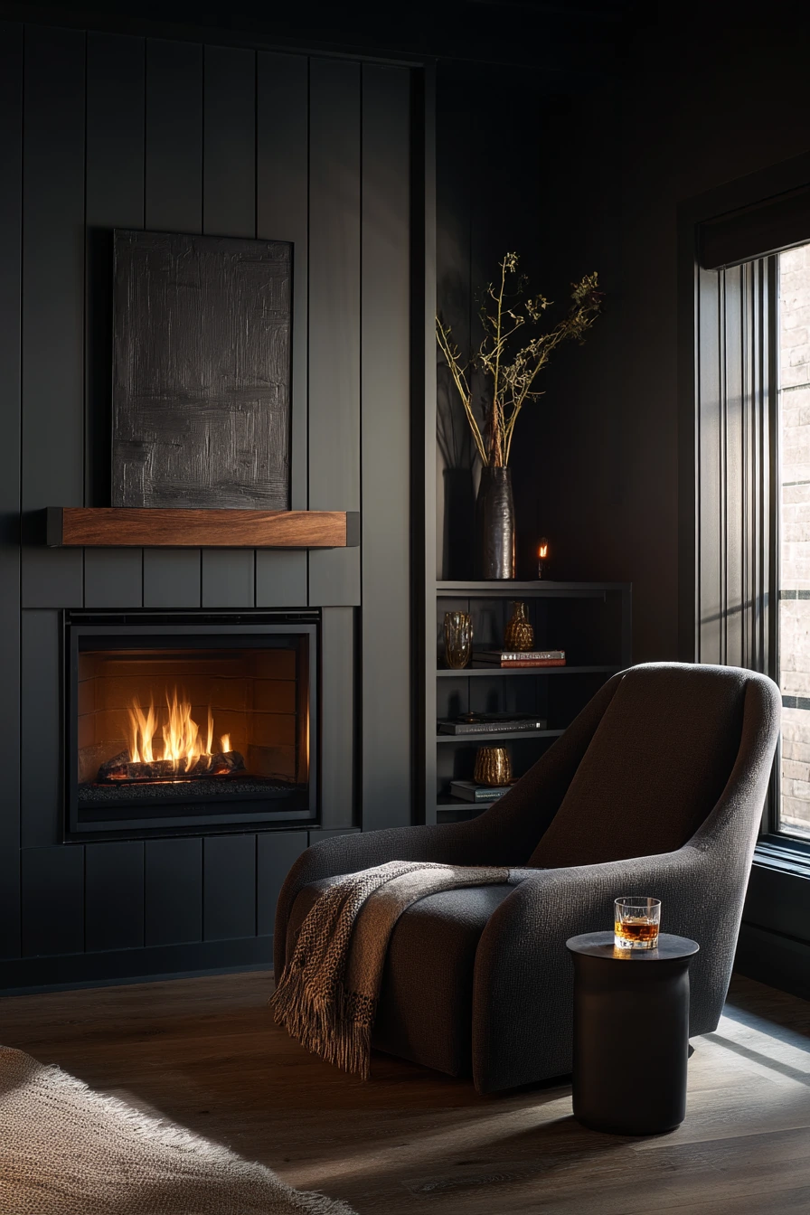 shiplap fireplace ideas 23