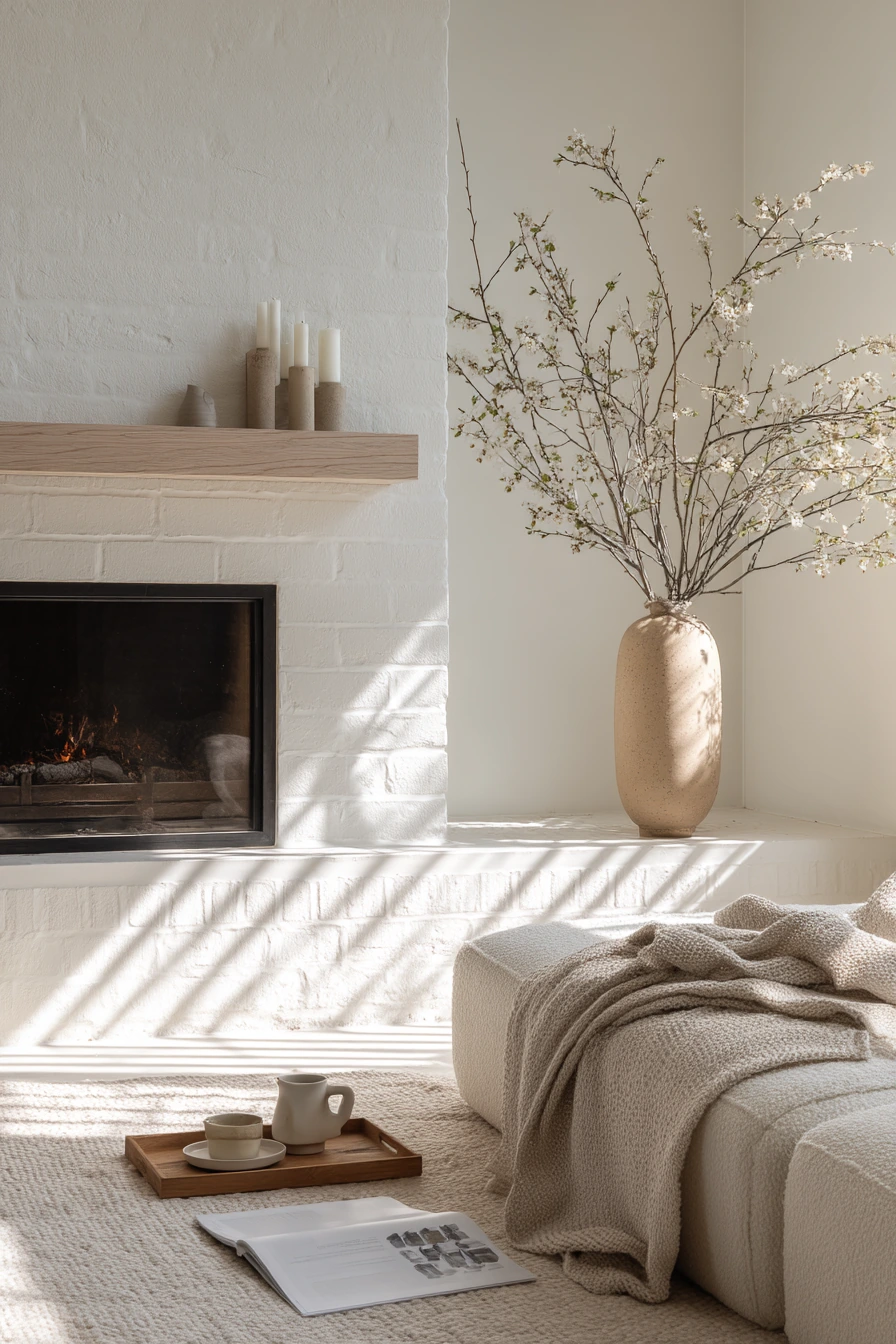 shiplap fireplace ideas 27