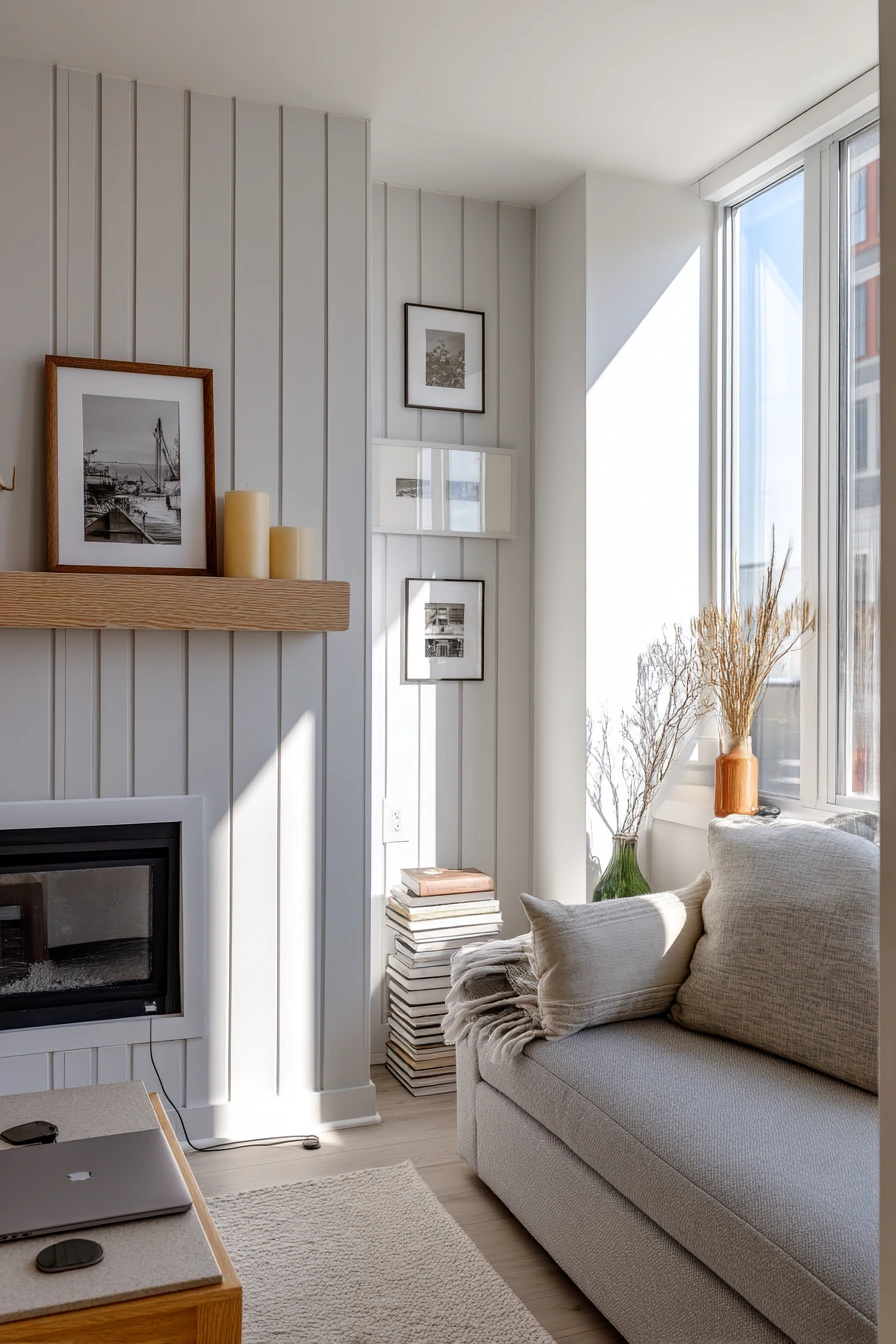 shiplap fireplace ideas 35
