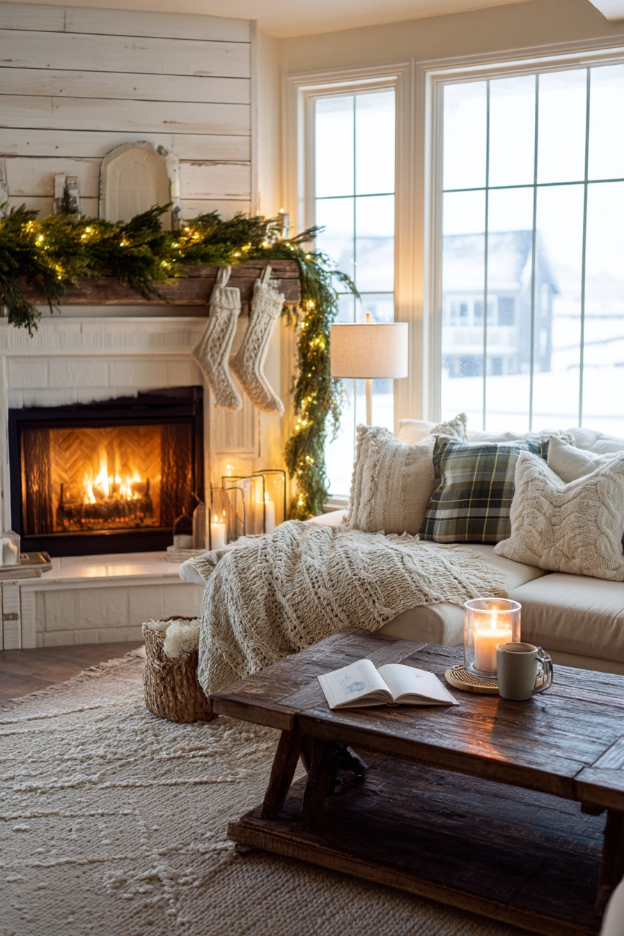 shiplap fireplace ideas 38