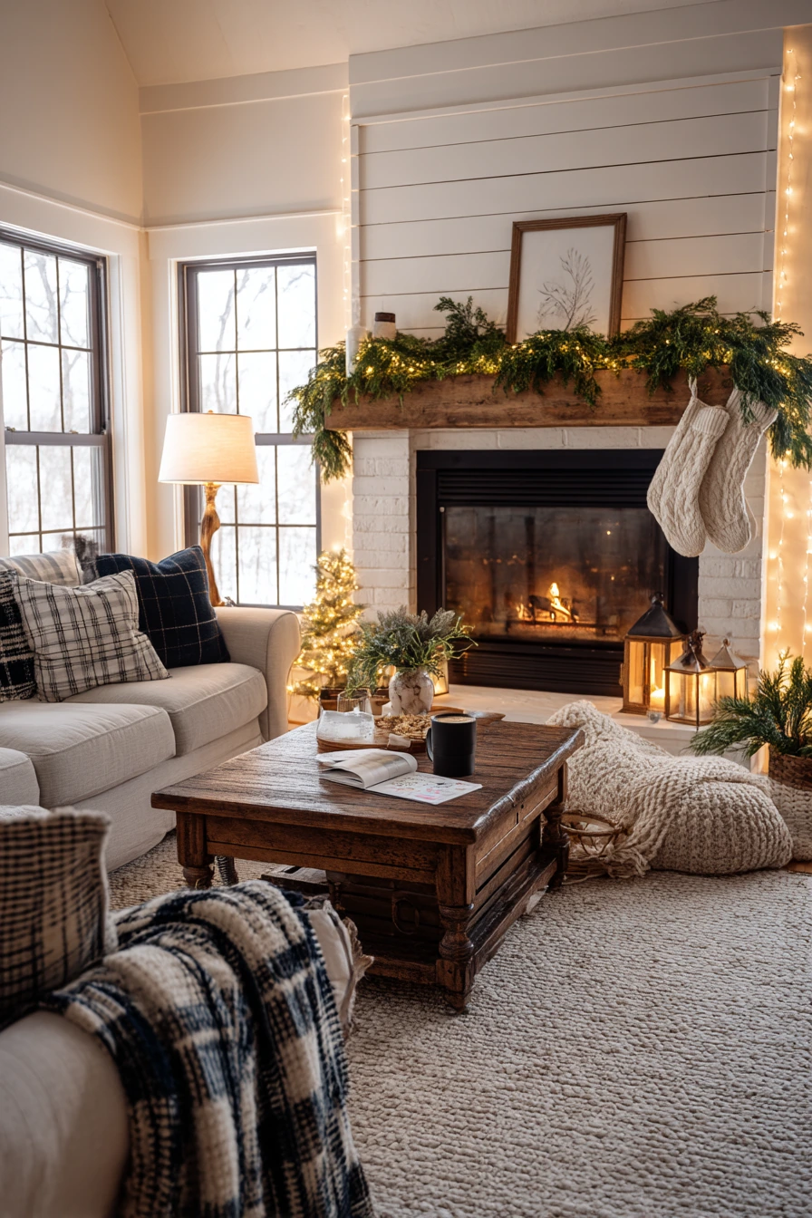 shiplap fireplace ideas 39