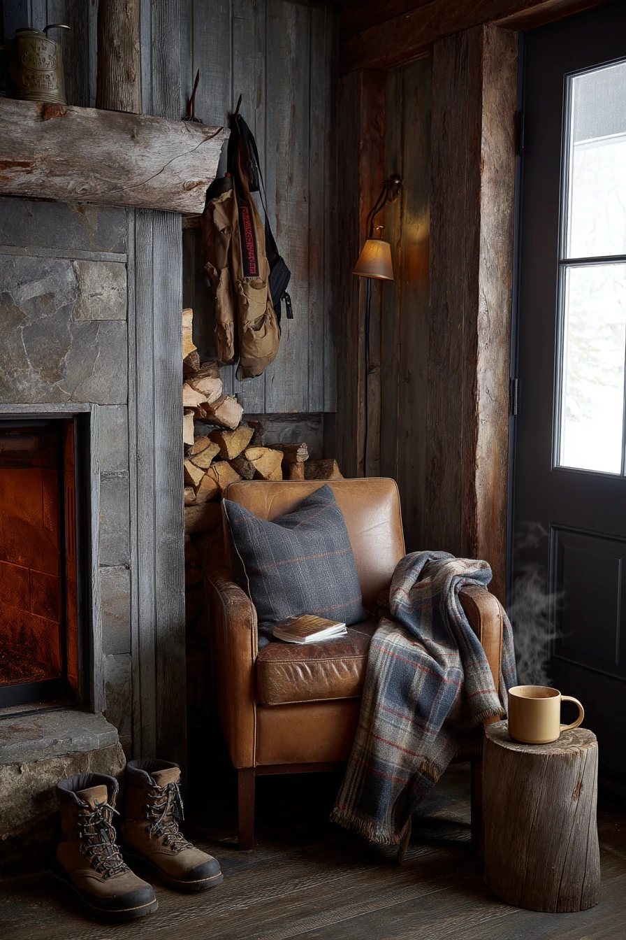 shiplap fireplace ideas 5