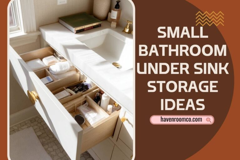 small bathroom under sink storage ideas