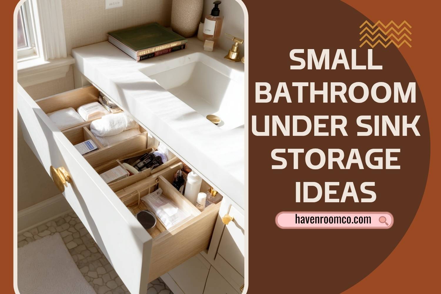 small bathroom under sink storage ideas