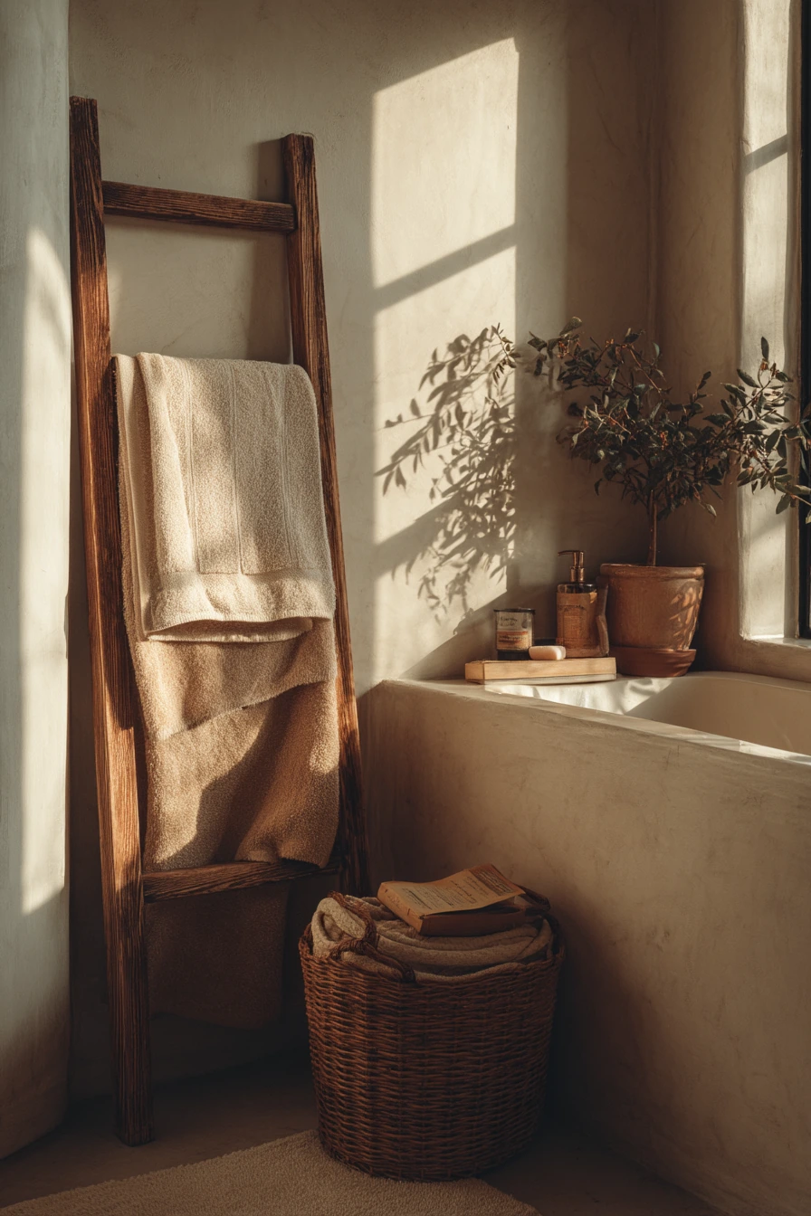 small bathroom corner storage ideas 35