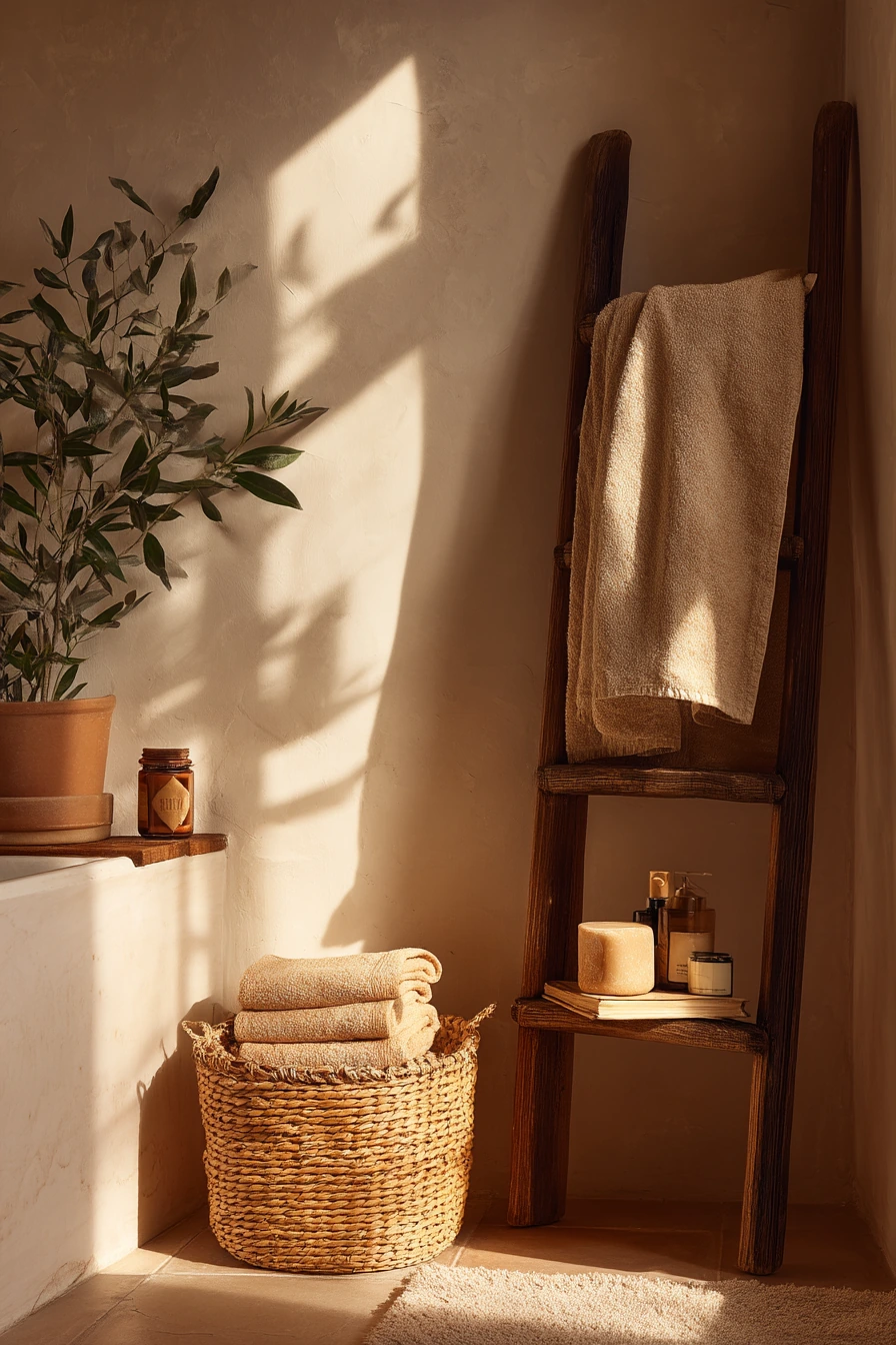 small bathroom corner storage ideas 36