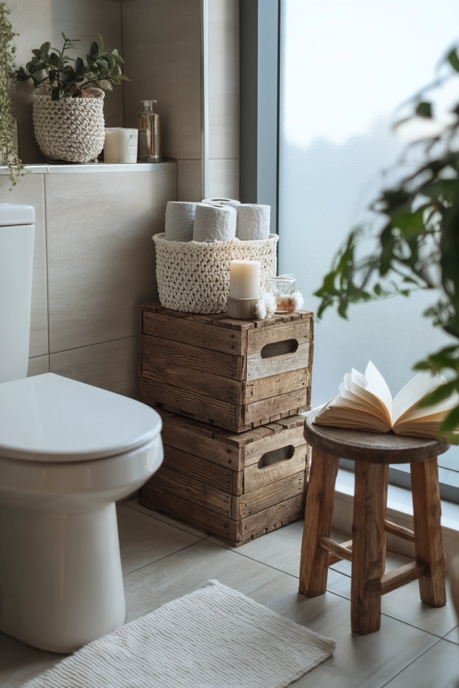 small bathroom diy storage ideas 10