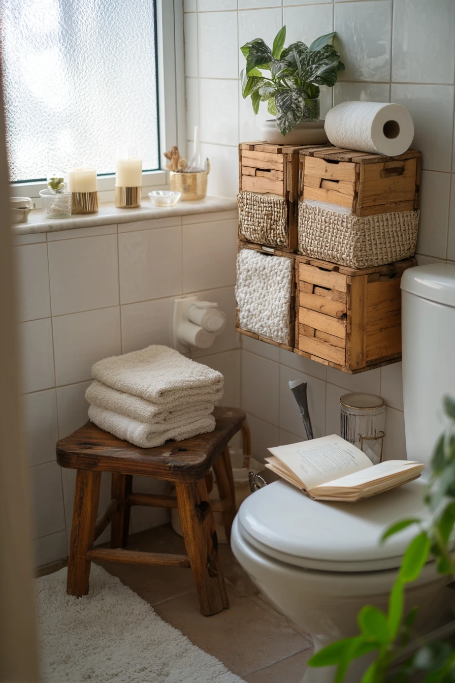 small bathroom diy storage ideas 11