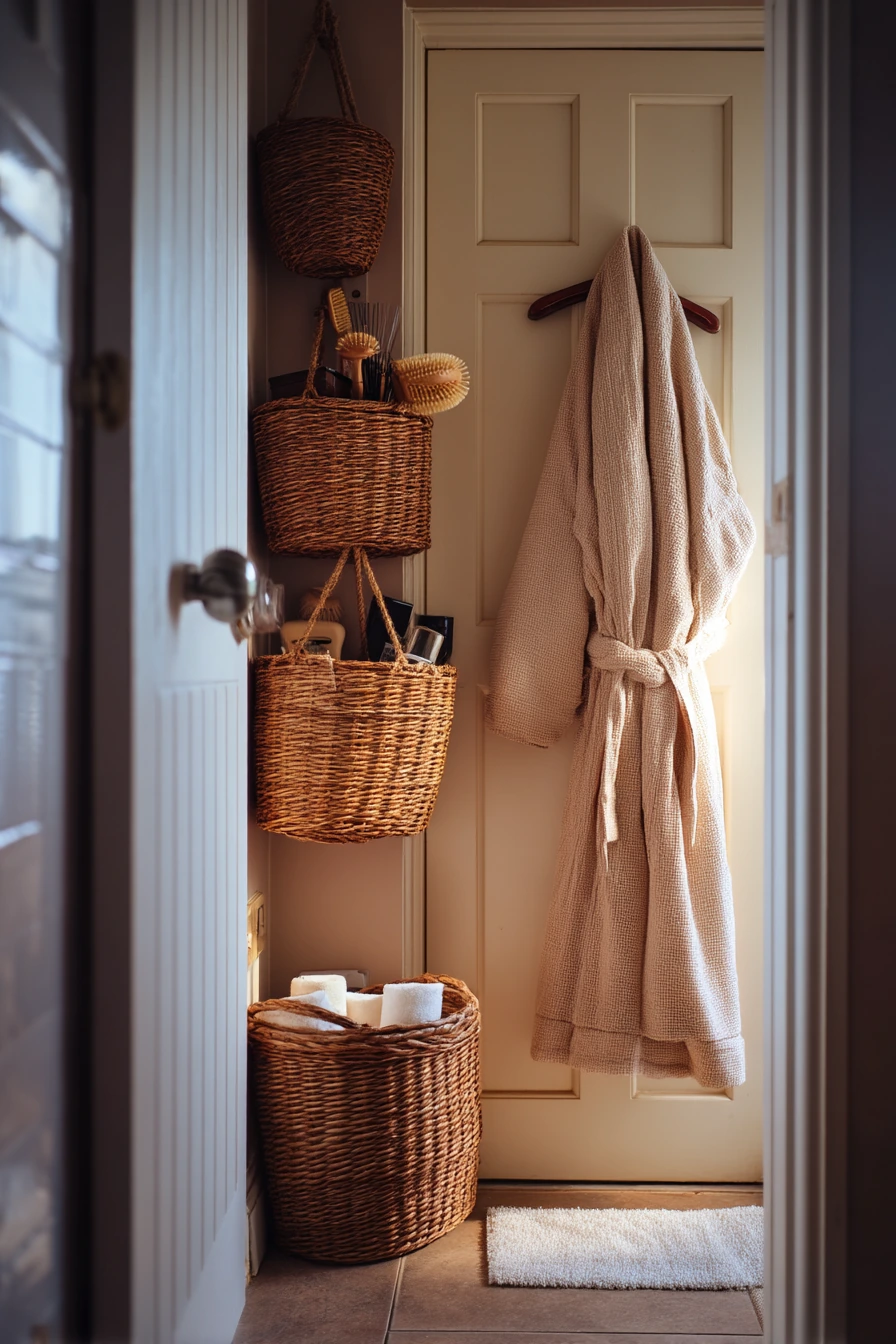 small bathroom diy storage ideas 20