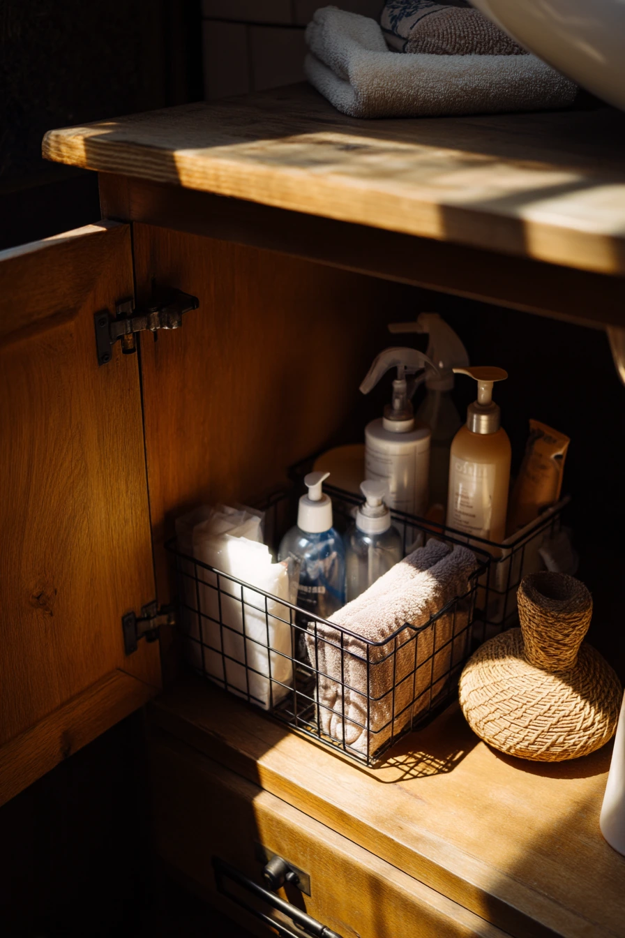 small bathroom diy storage ideas 25