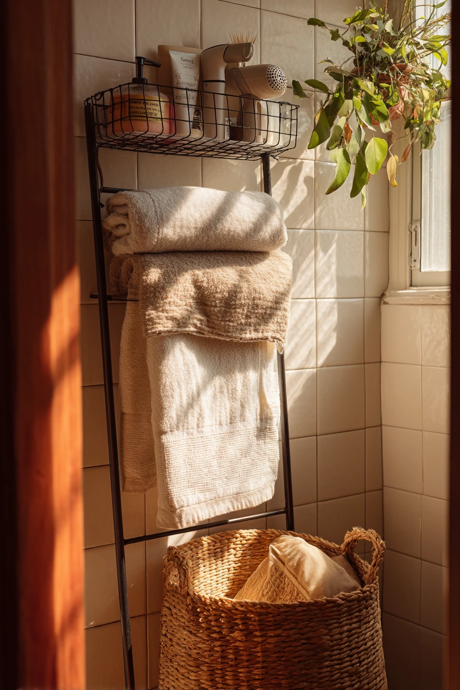 small bathroom diy storage ideas 34