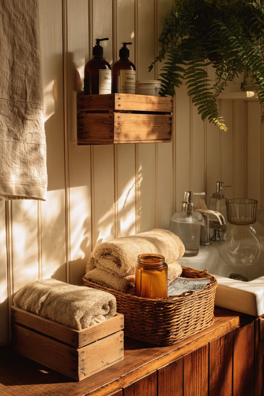 small bathroom storage ideas 26