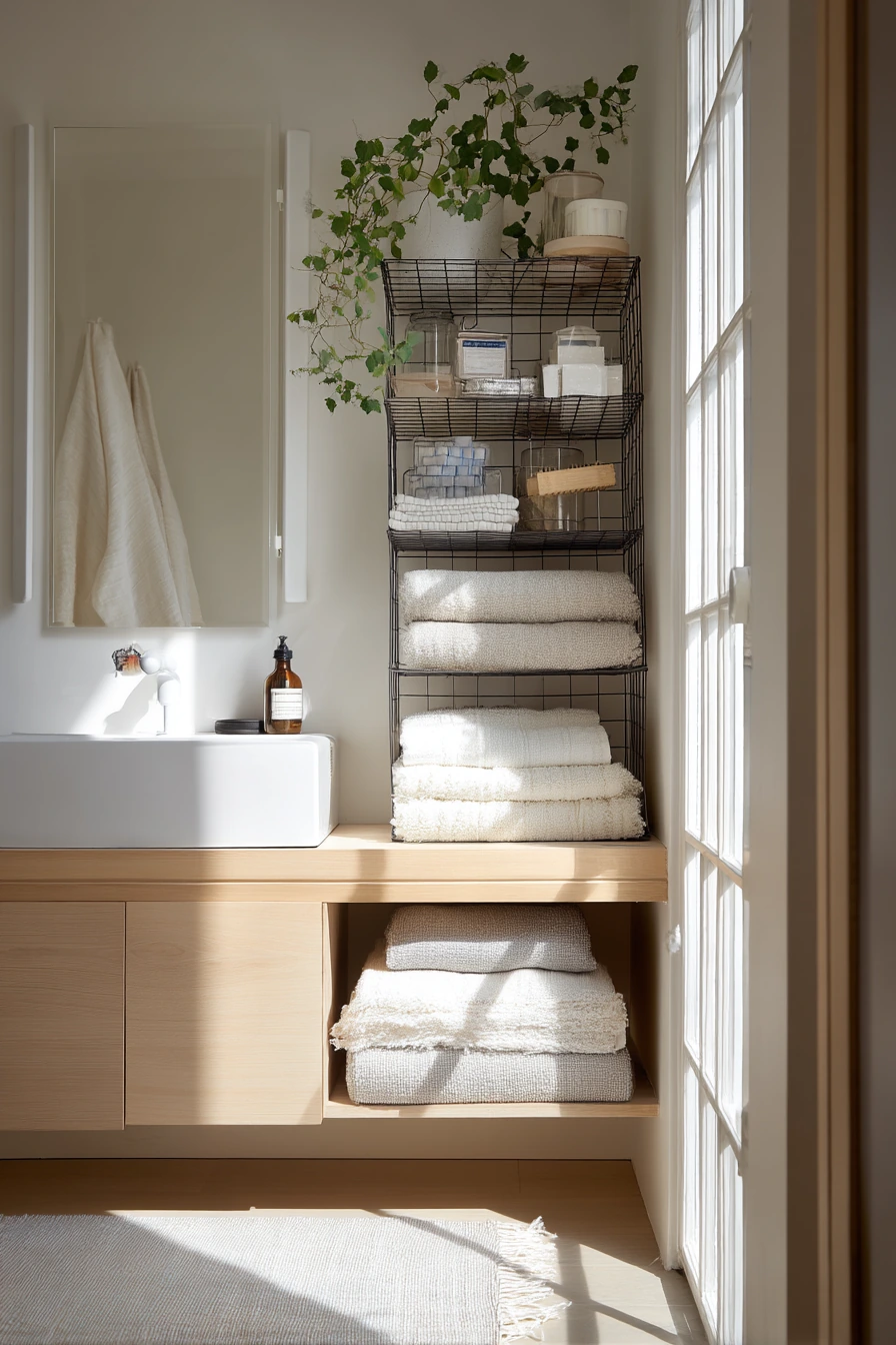 small bathroom under sink storage ideas 18