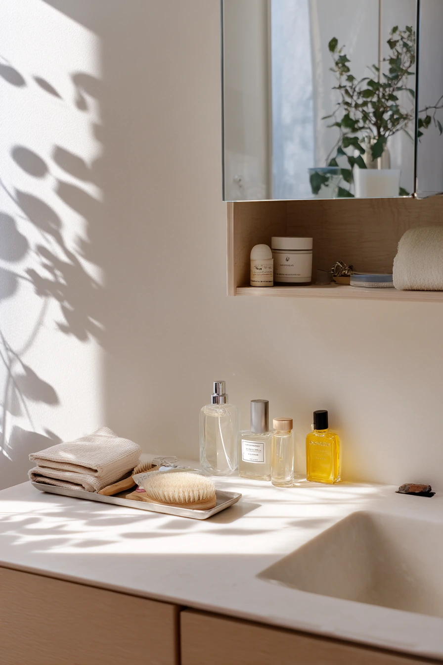 small bathroom wall storage ideas 16
