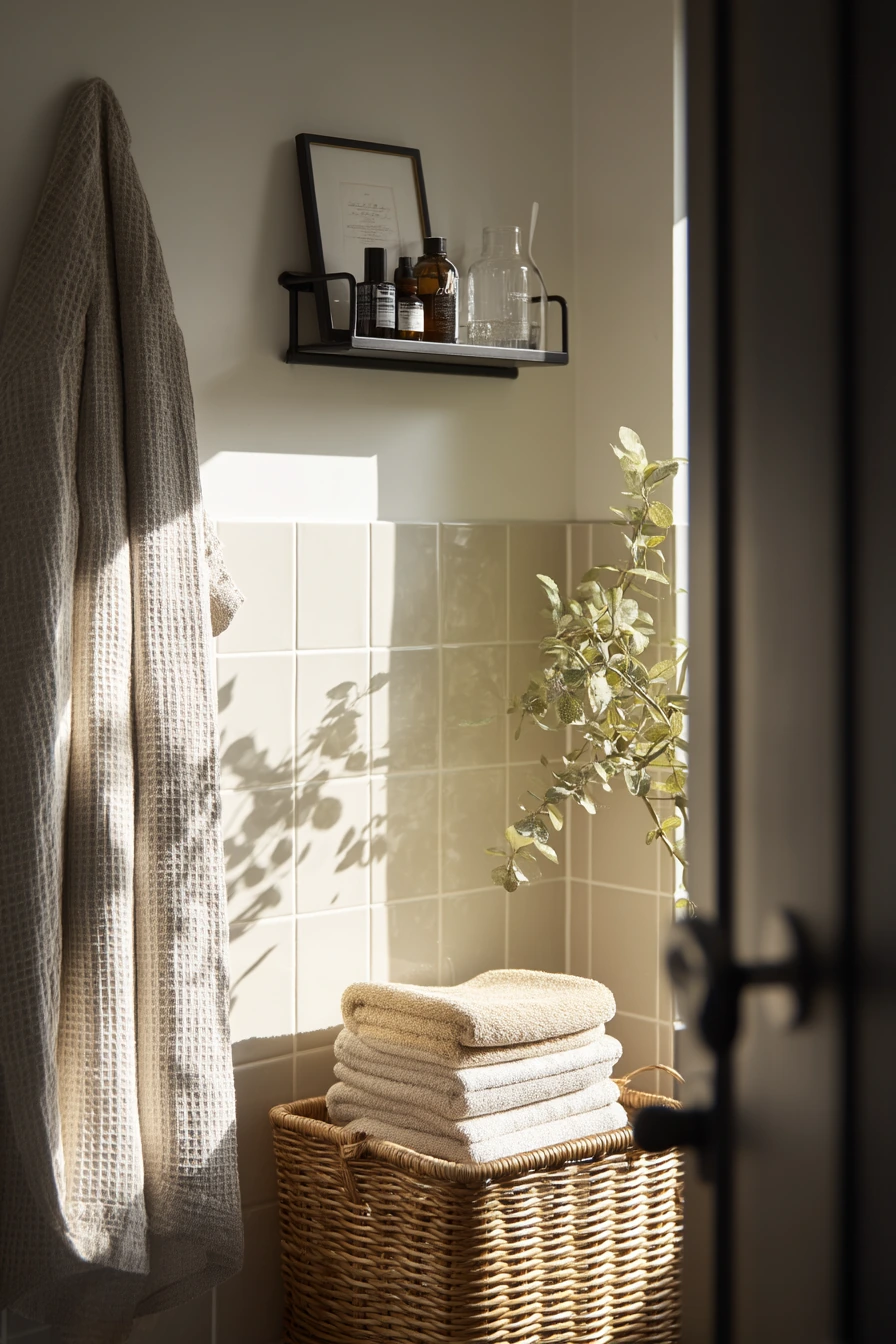 small bathroom wall storage ideas 32