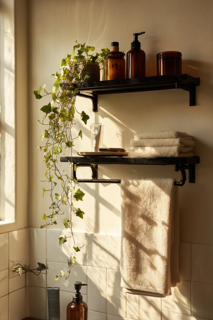 small bathroom wall storage ideas 34