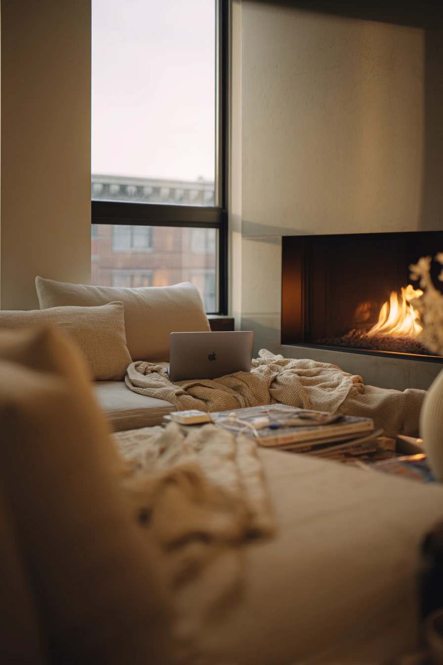 small fireplace ideas 26