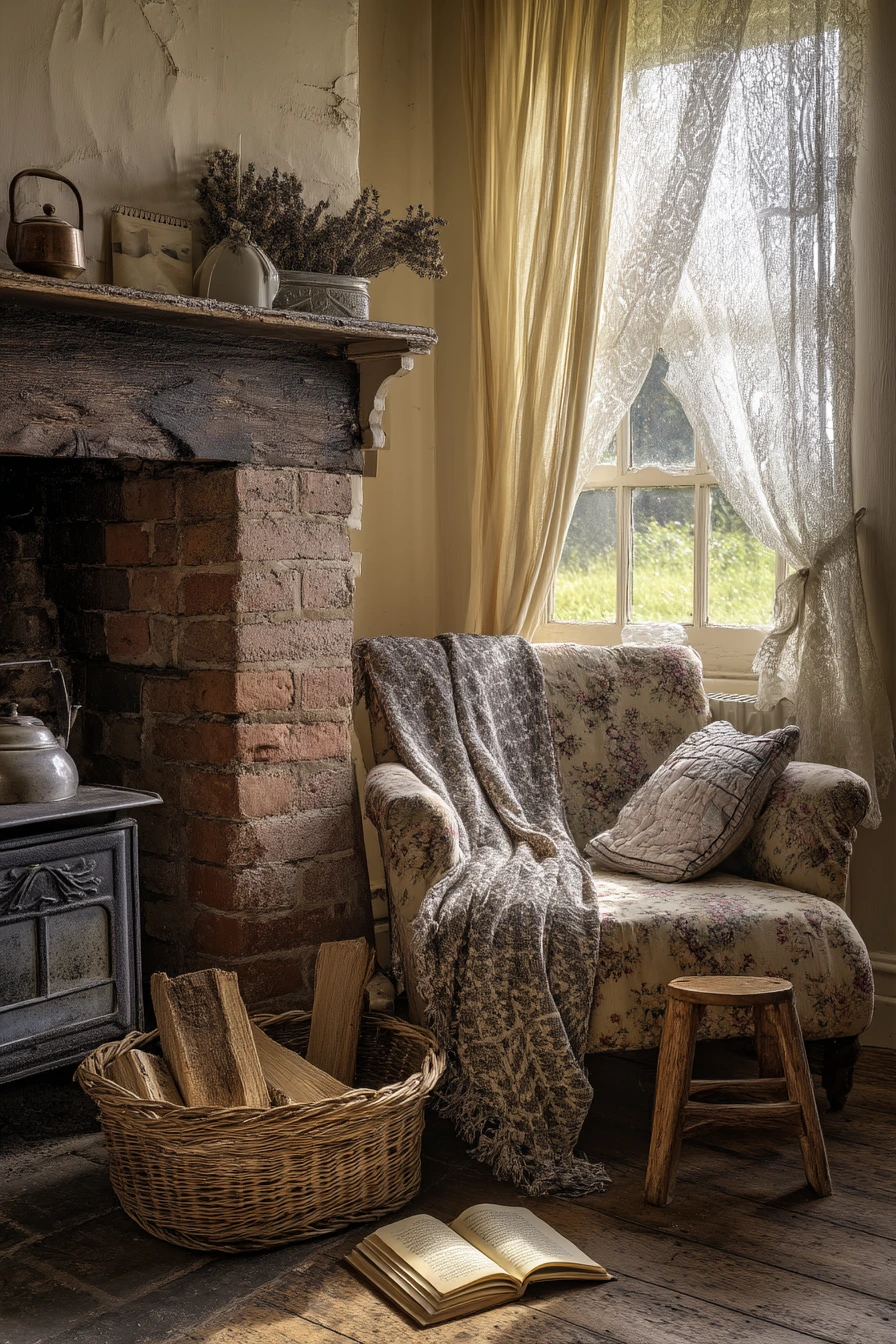 small fireplace ideas 29